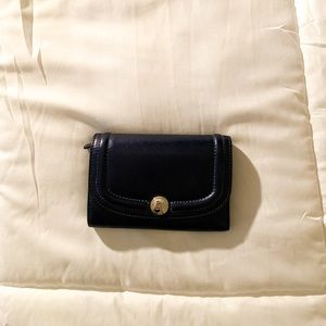 Navy Blue Coach Wallet
